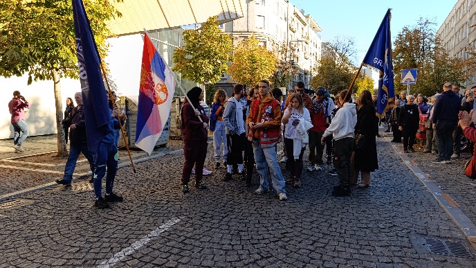 Nastavili pohod ka Novom Sadu Nastavili pohod ka Novom Sadu